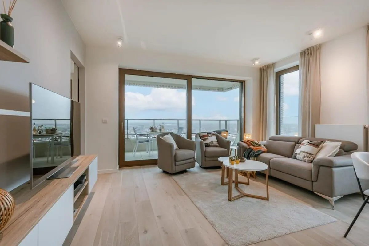 Huswell - Apartment With Fantastic View, Terrace And Parking 奥斯滕德